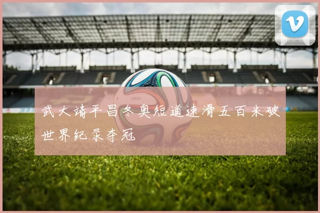 武大靖平昌冬奥短道速滑五百米破世界纪录夺冠