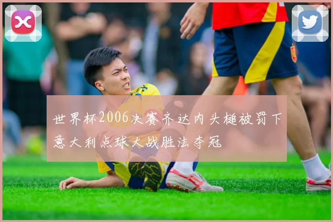 世界杯2006决赛齐达内头槌被罚下意大利点球大战胜法夺冠
